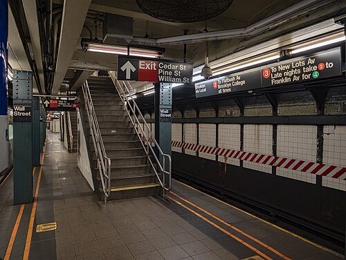 Wall Street (IRT Broadway–Seventh Avenue Line)